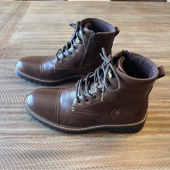 Sonoma Ortholite Eco Men’s (Coltonn) Brown Boots SIZE 8.5 - Picture 4 of 9